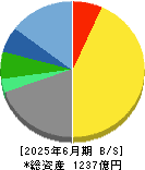 ＴＫＣ 貸借対照表 2025年6月期