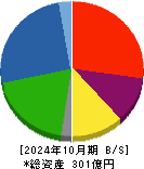日東製網 貸借対照表 2024年10月期
