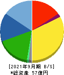 ニックス 貸借対照表 2021年9月期 ニックス 貸借対照表 2021年9月期