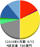 ＣＡＣ　Ｈｏｌｄｉｎｇｓ 貸借対照表 2024年6月期