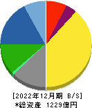 リケン 貸借対照表 2022年12月期