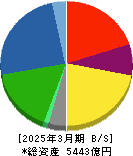 日本軽金属ホールディングス 貸借対照表 2025年3月期