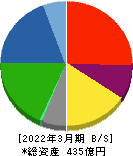 巴川コーポレーション 貸借対照表 2022年3月期