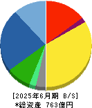 オリエンタル白石 貸借対照表 2025年6月期