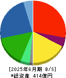 アイ・ピー・エス 貸借対照表 2025年6月期