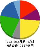 宇部興産 貸借対照表 2021年3月期 宇部興産 貸借対照表 2021年3月期