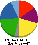 第一工業製薬 貸借対照表 2021年3月期 第一工業製薬 貸借対照表 2021年3月期