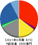 三井海洋開発 貸借対照表 2021年6月期