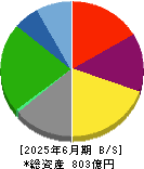 栗林商船 貸借対照表 2025年6月期