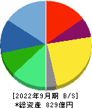 三井松島ホールディングス 貸借対照表 2022年9月期