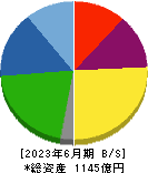 日本シイエムケイ 貸借対照表 2023年6月期