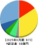 サイバートラスト 貸借対照表 2025年6月期