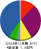 リコーリース 貸借対照表 2024年12月期