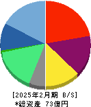 エルテス 貸借対照表 2025年2月期 エルテス 貸借対照表 2025年2月期