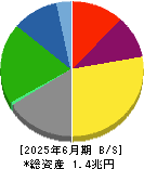 フジ・メディア・ホールディングス 貸借対照表 2025年6月期