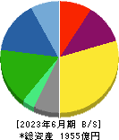 ＤＭ三井製糖ホールディングス 貸借対照表 2023年6月期