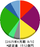 テスホールディングス 貸借対照表 2025年6月期