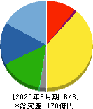 日本インシュレーション 貸借対照表 2025年3月期 日本インシュレーション 貸借対照表 2025年3月期