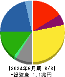 東洋製罐グループホールディングス 貸借対照表 2024年6月期