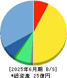 ロジザード 貸借対照表 2025年6月期 ロジザード 貸借対照表 2025年6月期