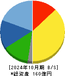 サムコ 貸借対照表 2024年10月期