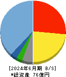 光ハイツ・ヴェラス 貸借対照表 2024年6月期