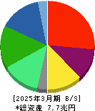 ＮＴＴデータグループ 貸借対照表 2025年3月期