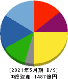 日本国土開発 貸借対照表 2021年5月期 日本国土開発 貸借対照表 2021年5月期