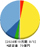 Heartseed 貸借対照表 2024年10月期 Heartseed 貸借対照表 2024年10月期