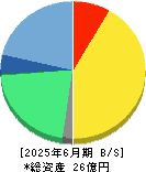 すららネット 貸借対照表 2025年6月期