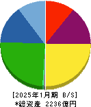 三井ハイテック 貸借対照表 2025年1月期