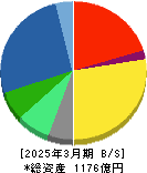 三井松島ホールディングス 貸借対照表 2025年3月期