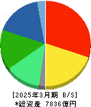 ＤＭＧ森精機 貸借対照表 2025年3月期
