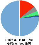 M&Aキャピタルパートナーズ 貸借対照表 2021年9月期 M&Aキャピタルパートナーズ 貸借対照表 2021年9月期