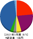 ＮＥＣキャピタルソリューション 貸借対照表 2021年3月期