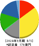 森下仁丹 貸借対照表 2024年9月期