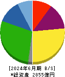 ＮＳユナイテッド海運 貸借対照表 2024年6月期
