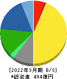 ＣＹＢＥＲＤＹＮＥ 貸借対照表 2022年3月期