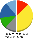 日本フエルト 貸借対照表 2022年3月期 日本フエルト 貸借対照表 2022年3月期