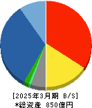 オリエンタルコンサルタンツホールディングス 貸借対照表 2025年3月期