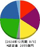イチネンホールディングス 貸借対照表 2024年12月期