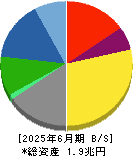 大日本印刷 貸借対照表 2025年6月期