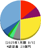 ハウテレビジョン 貸借対照表 2025年1月期 ハウテレビジョン 貸借対照表 2025年1月期