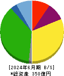 南総通運 貸借対照表 2024年6月期 南総通運 貸借対照表 2024年6月期