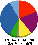 フージャースホールディングス 貸借対照表 2024年12月期