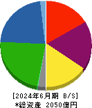 イチネンホールディングス 貸借対照表 2024年6月期 イチネンホールディングス 貸借対照表 2024年6月期