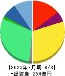 ナレルグループ 貸借対照表 2025年7月期 ナレルグループ 貸借対照表 2025年7月期