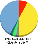 シンクロ・フード 貸借対照表 2024年6月期