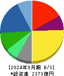 新東工業 貸借対照表 2024年9月期