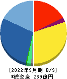 サイバネットシステム 貸借対照表 2022年9月期